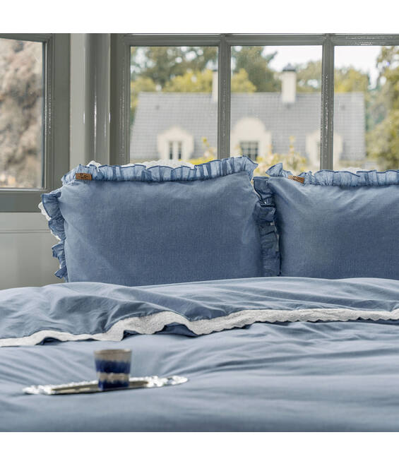 Dindi Home Dekbedovertrek Denim Dream